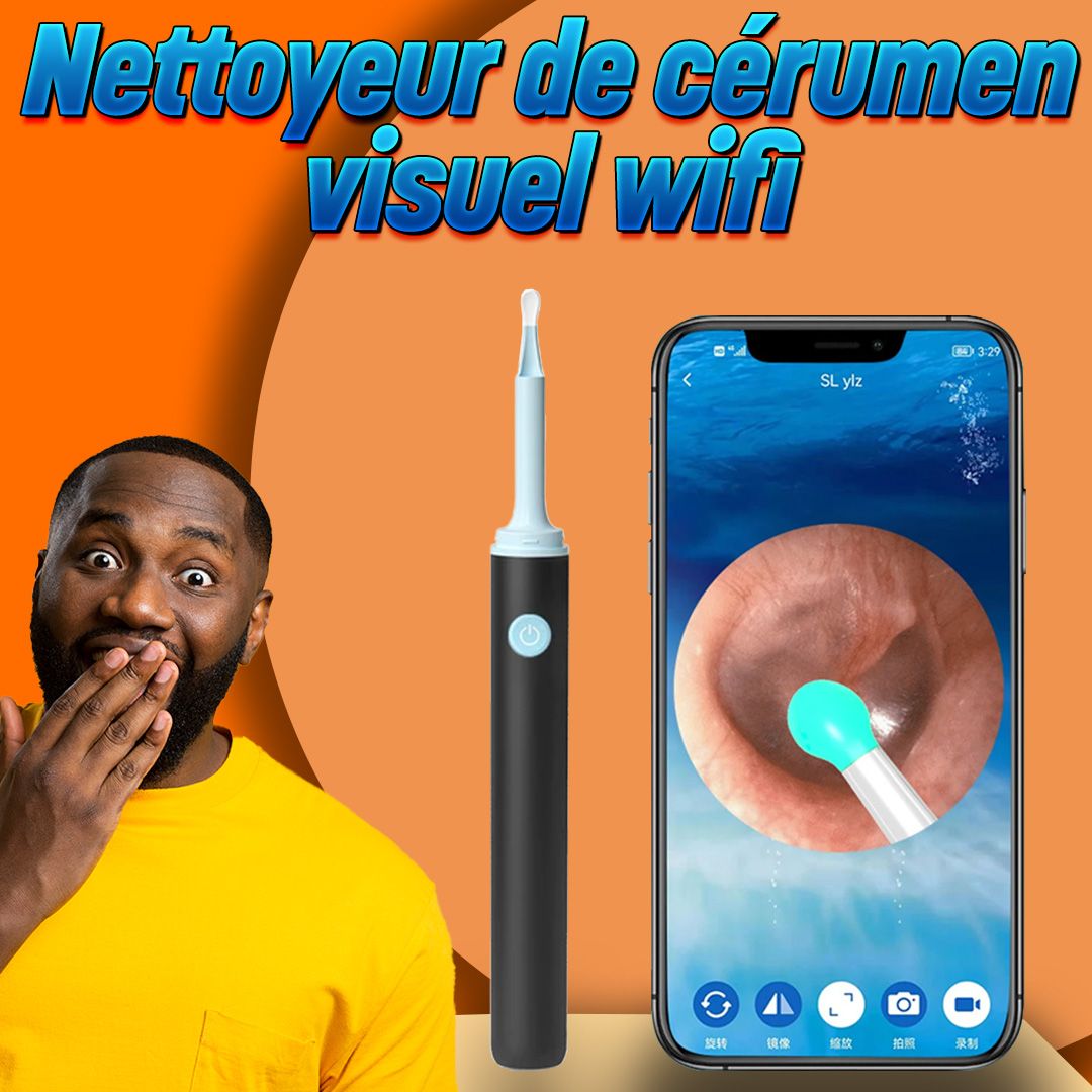 E3 Nettoyeur D'oreilles | Appareil de nettoyage des oreilles-RDC