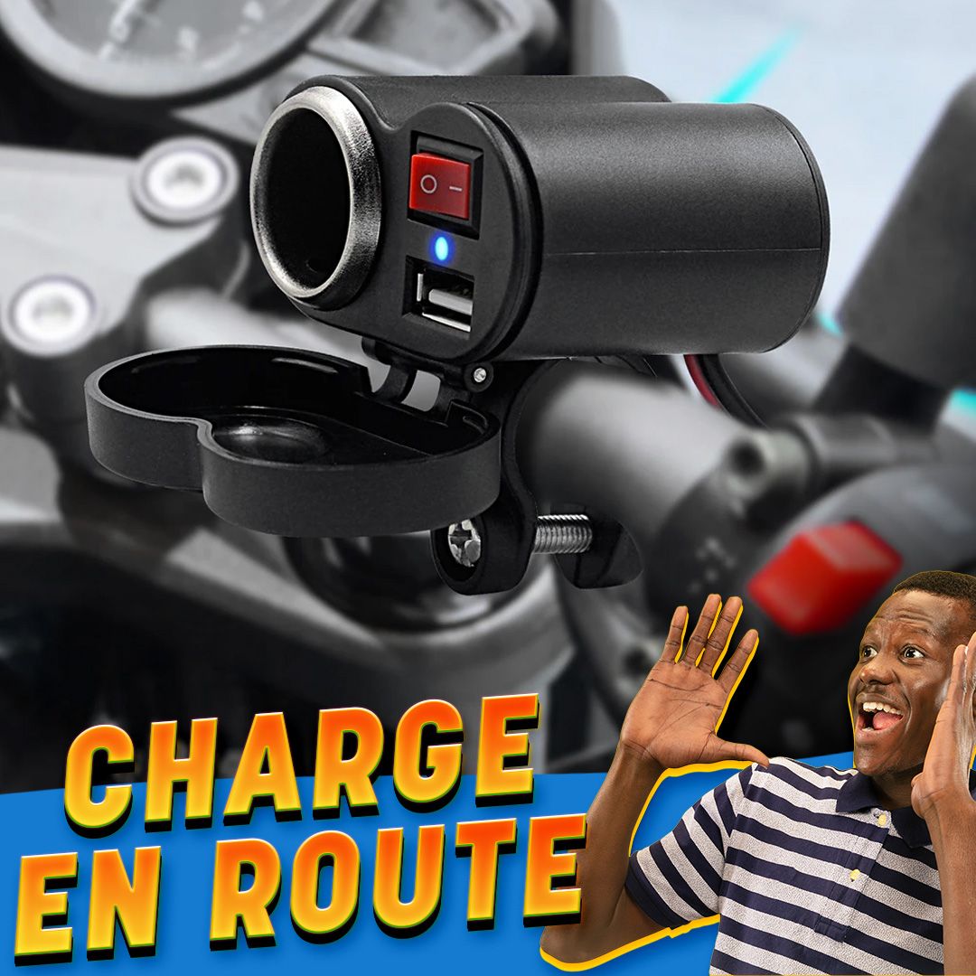 Chargeur Moto Avec USB-GNK